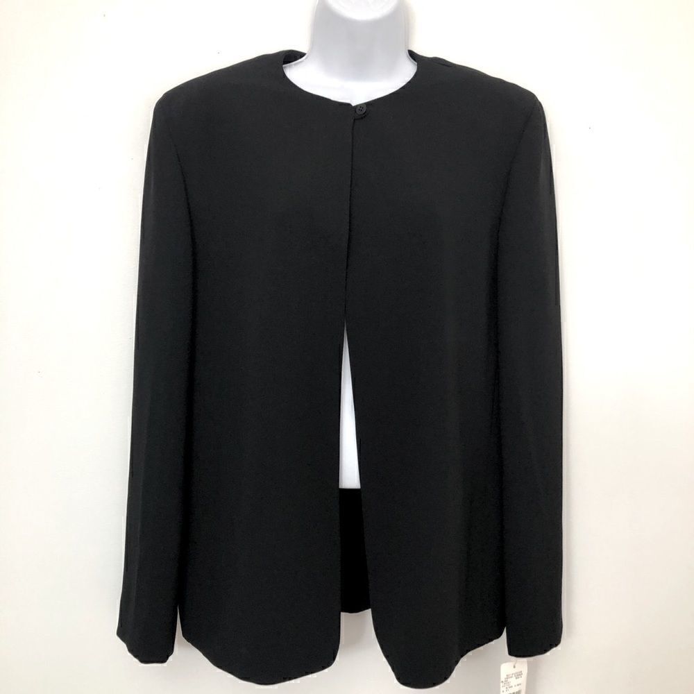 Luxurious NWT size 14 Jones New York Black Jacket!!